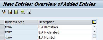 How to Create Business Area in SAP