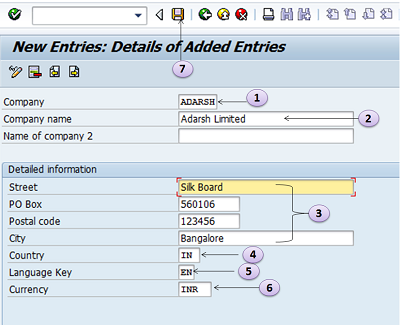 How to Create a Company in SAP