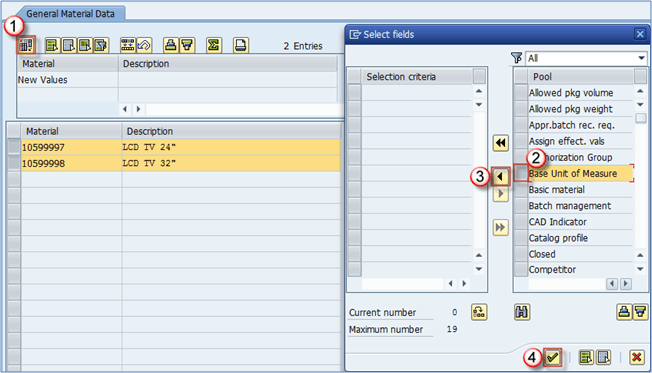 Mass Creation of Material Master