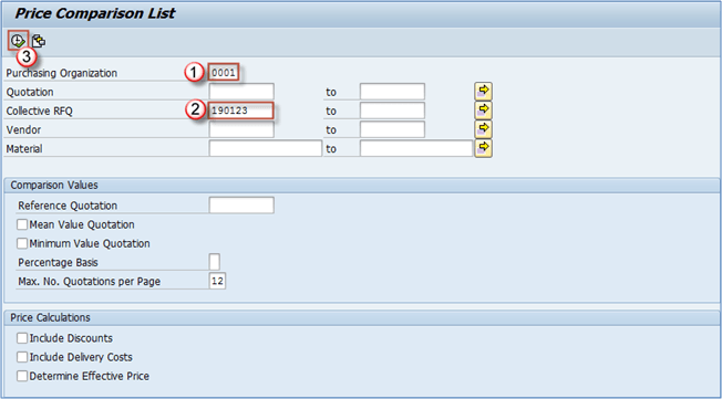 How To Compare Price For Different Quotations