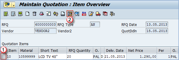 How To Select Or Reject A Quotation