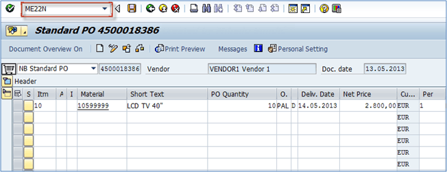 How To Change A Purchase Order