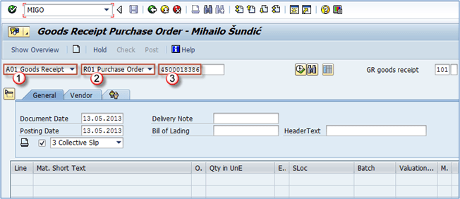 How To Post Goods Receipt