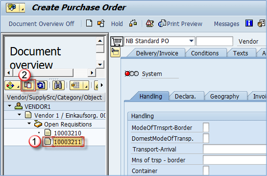 How To Create Purchase Order With Reference