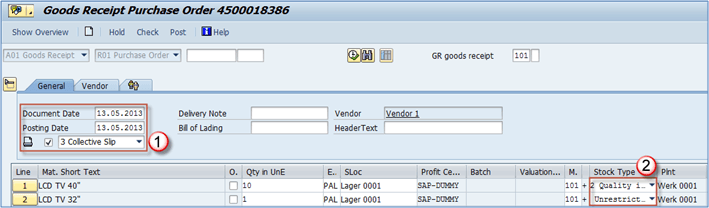 How To Post Goods Receipt