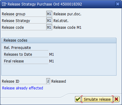 Release Procedures For Purchasing Documents