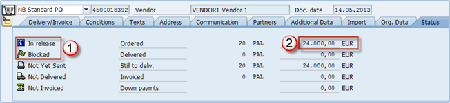 Release Procedures For Purchasing Documents