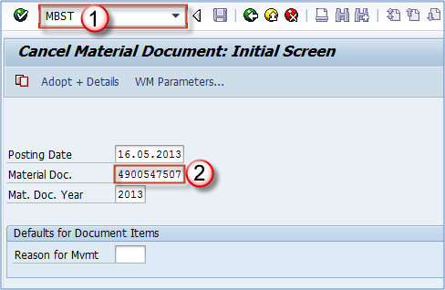 Reservation Of Inventory