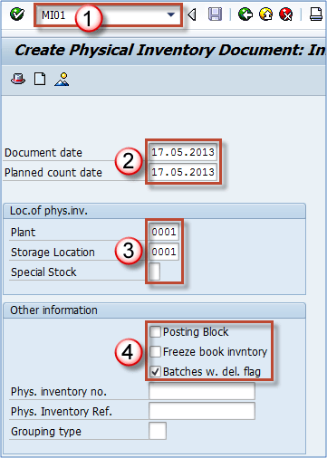 All About Physical Inventory