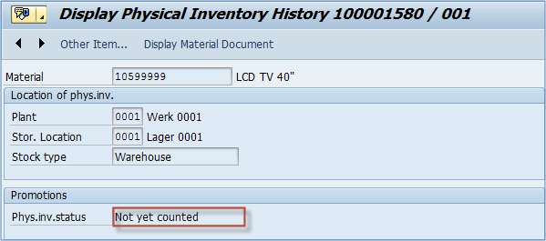 All About Physical Inventory