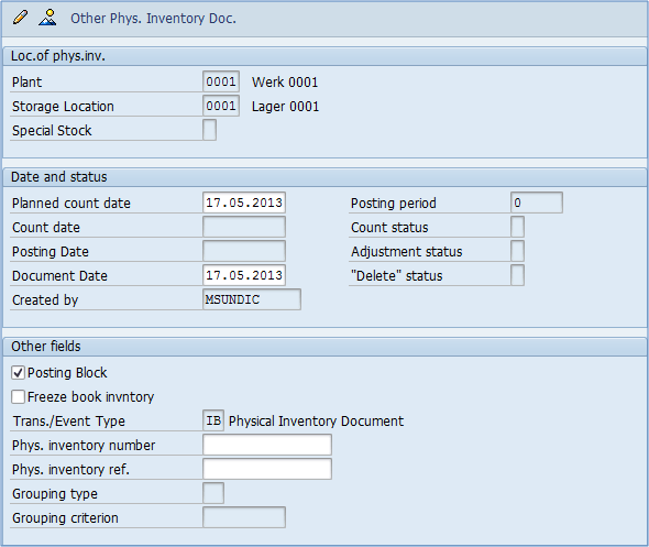 All About Physical Inventory