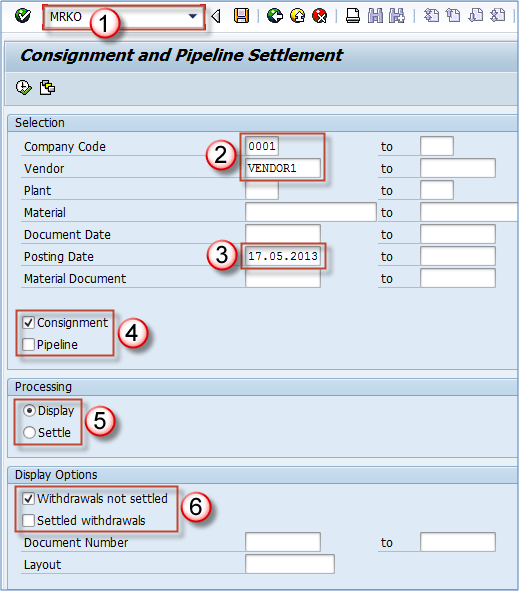 Special Stock And Special Procurement