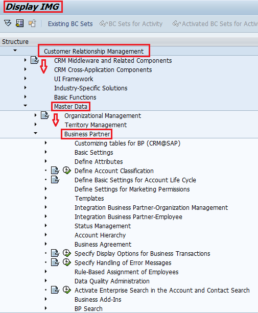 Account Management in SAP CRM