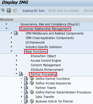 Partner Processing in SAP CRM