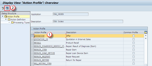 All About Actions in Transactions: SAP CRM