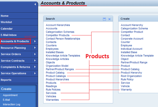 Product Master in SAP CRM