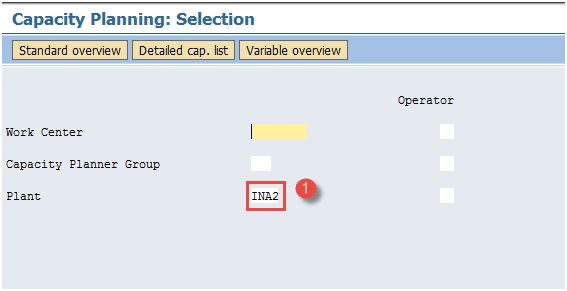 Capacity Requirement Planning Tutorial in SAP PP