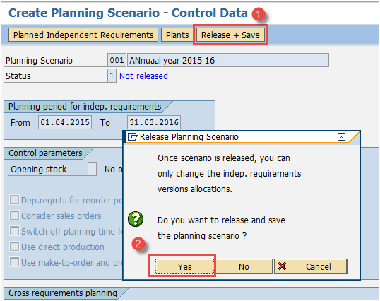 Long Term Planning (LTP) Tutorial in SAP PP