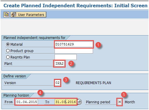 Long Term Planning (LTP) Tutorial in SAP PP