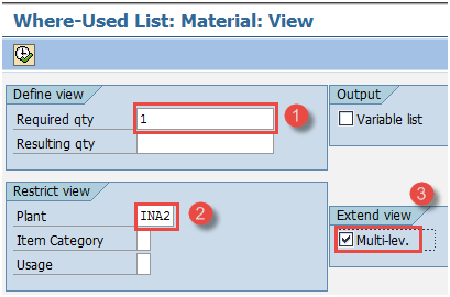 Reports used in SAP PP