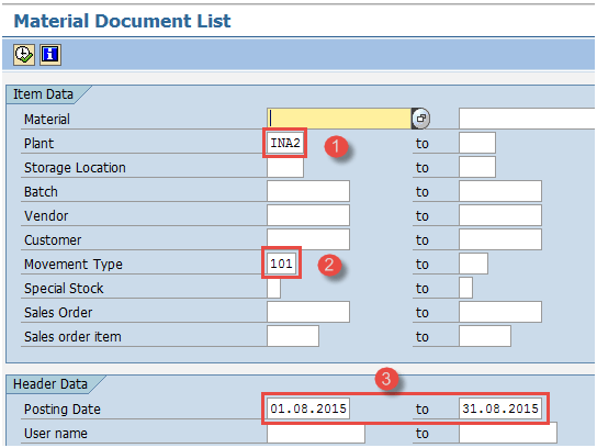 Reports used in SAP PP