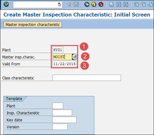 Master Data in SAP QM