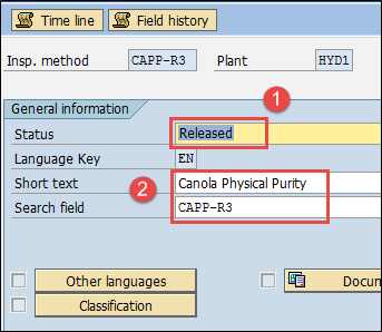 Master Data in SAP QM