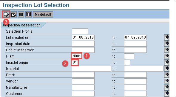 Incoming Inspection / Raw Material Inspection in SAP QM