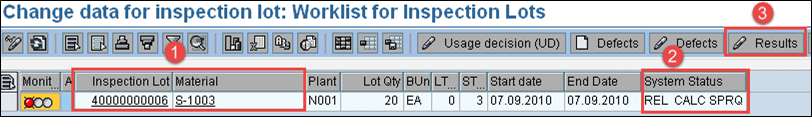 Final Inspection after Production goods receipt in SAP QM