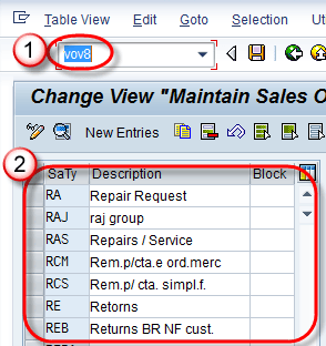 How To Create Sales Document Type