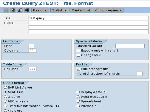 All About ABAP Query