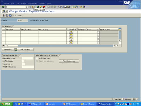 What is User and Customer Exits