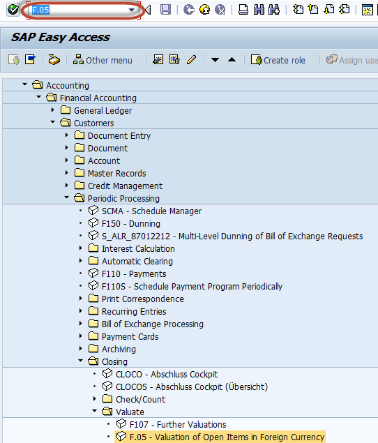 Month End Closing – Foreign Currency Revaluation