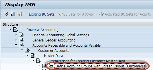 How to Create Customer Account Group