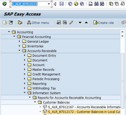 Important Reports in SAP FI