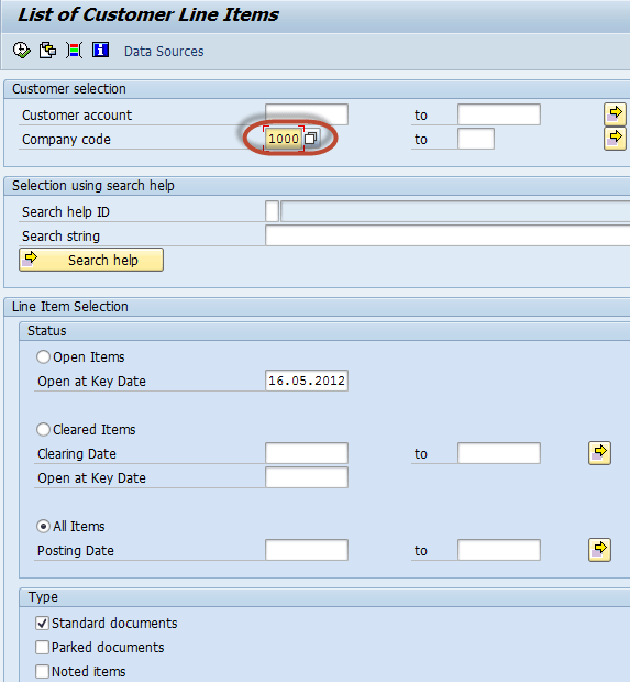 Important Reports in SAP FI
