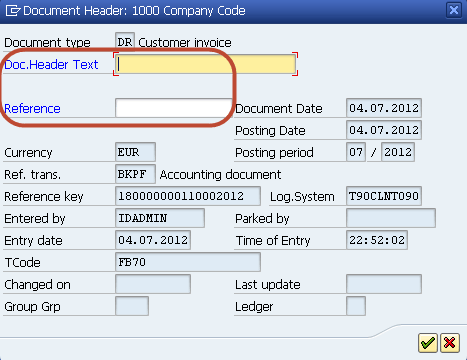 How to change Customer Documents