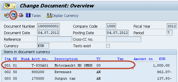 How to change Customer Documents