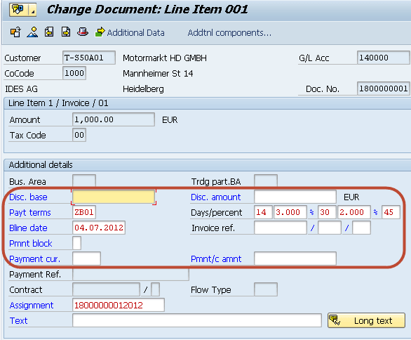 How to change Customer Documents