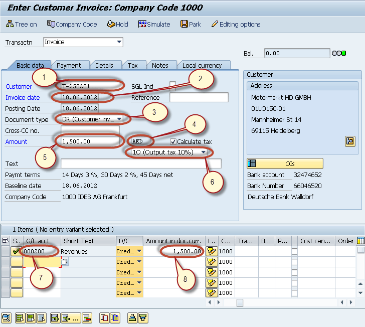 How to post a Foreign Currency Invoice in SAP