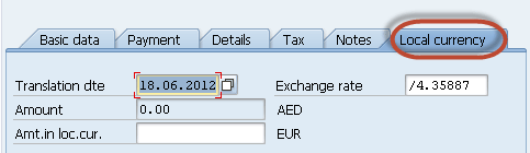 How to post a Foreign Currency Invoice in SAP