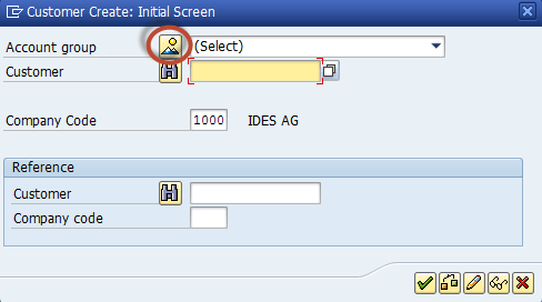 How to Create One time Customer Master