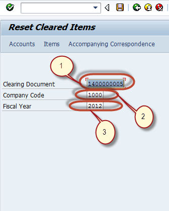 How to Reset AR Cleared Items