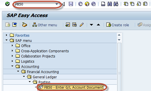 How to perform a Journal Entry Posting in SAP