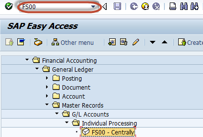 How to Block or Delete a G/L Account