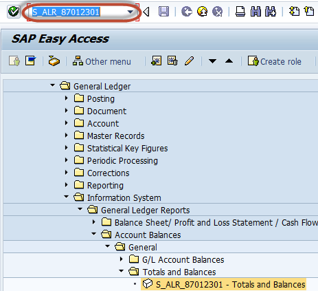 Important Reports in SAP FI