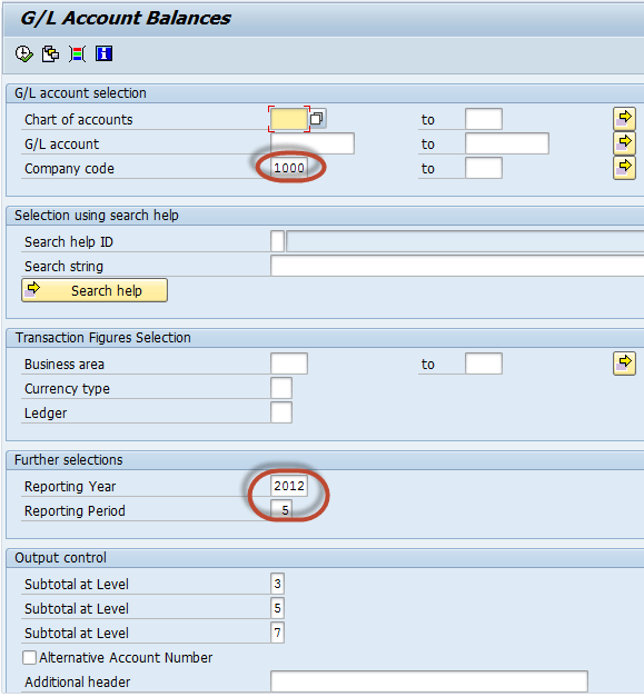 Important Reports in SAP FI