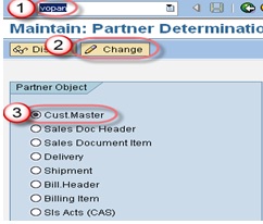 How to Create Partner Function