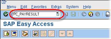 How to Check Payroll Results using PC_PAYRESULT