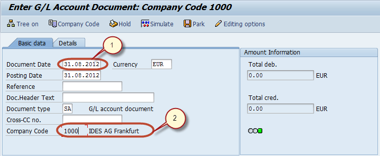 How to do Posting to Profit center in SAP
